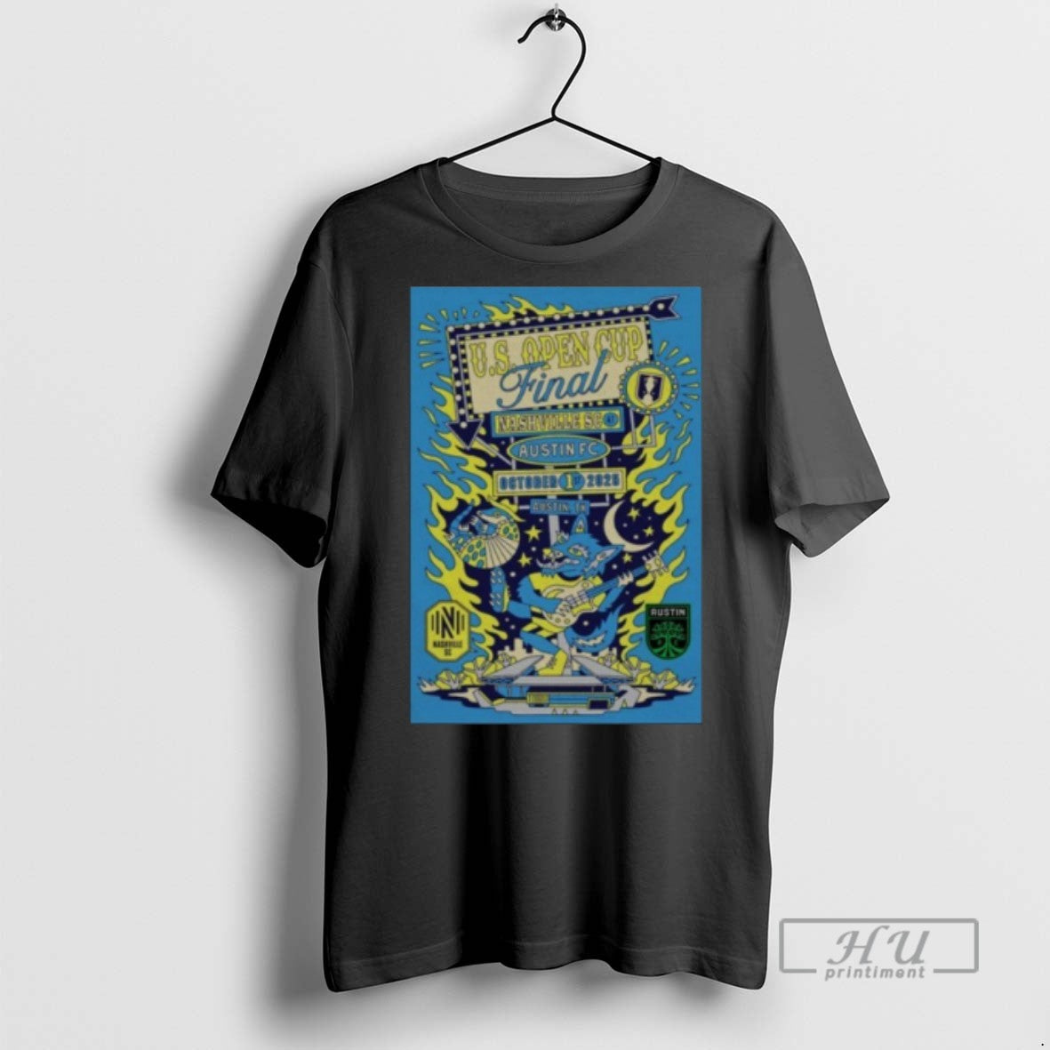 Officials Us Open Cup Final Austin Texas 2025 - Adult & Kids T-Shirts, Sweatshirts & Hoodies apparel design preview 1