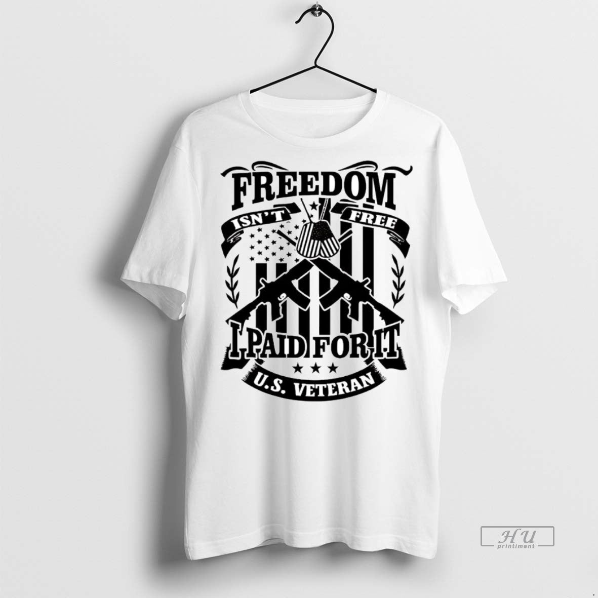 Officials Us Veteran Freedom Isnt Free I Paid For It - Adult & Kids T-Shirts, Sweatshirts & Hoodies apparel design preview 1