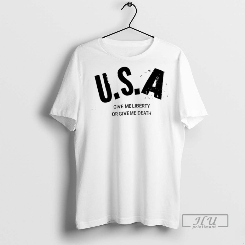 Officials Usa Give Me Liberty Or Death - Adult & Kids T-Shirts, Sweatshirts & Hoodies apparel design preview 1