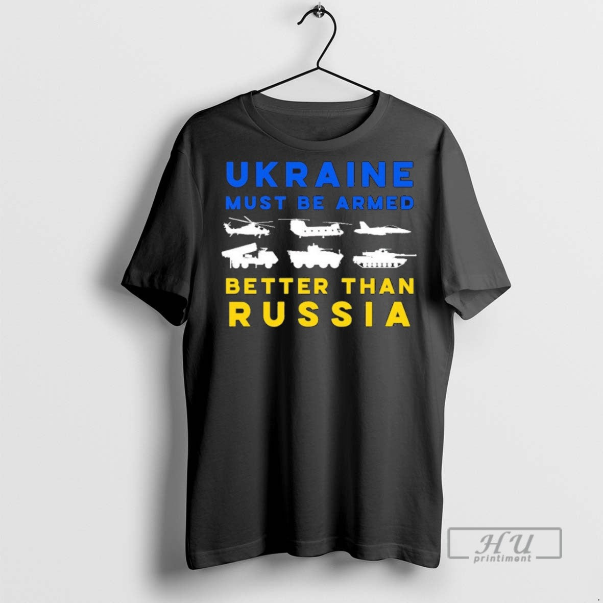 Officials Ukraine Must Be Armed Better Than Russia - Adult & Kids T-Shirts, Sweatshirts & Hoodies apparel design preview 1