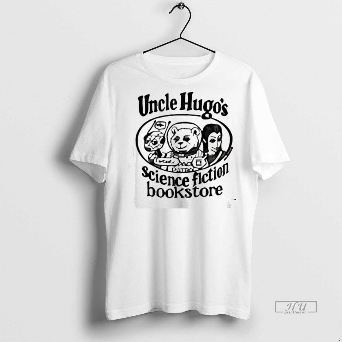 Officials Uncle Hugos Science Fiction Bookstore - Adult & Kids T-Shirts, Sweatshirts & Hoodies apparel design preview 1