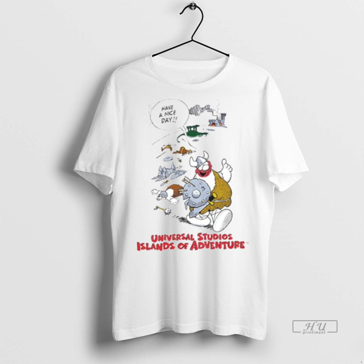 Officials Universal Studios Islands Of Adventure - Adult & Kids T-Shirts, Sweatshirts & Hoodies apparel design preview 1