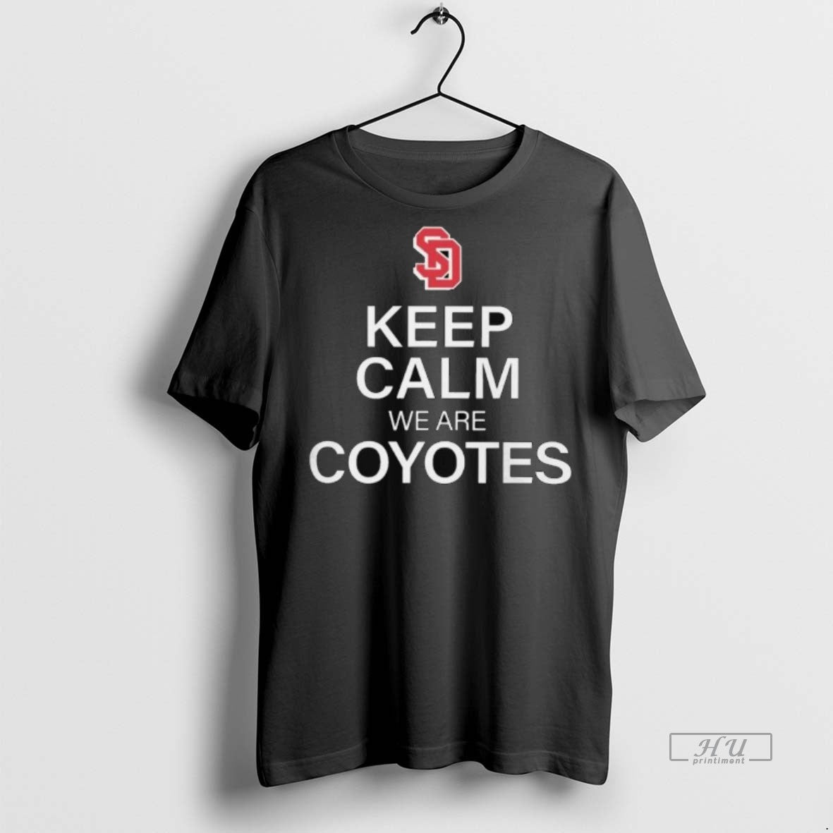 Officials University Of South Dakota Coyotes Keep - Adult & Kids T-Shirts, Sweatshirts & Hoodies apparel design preview 1