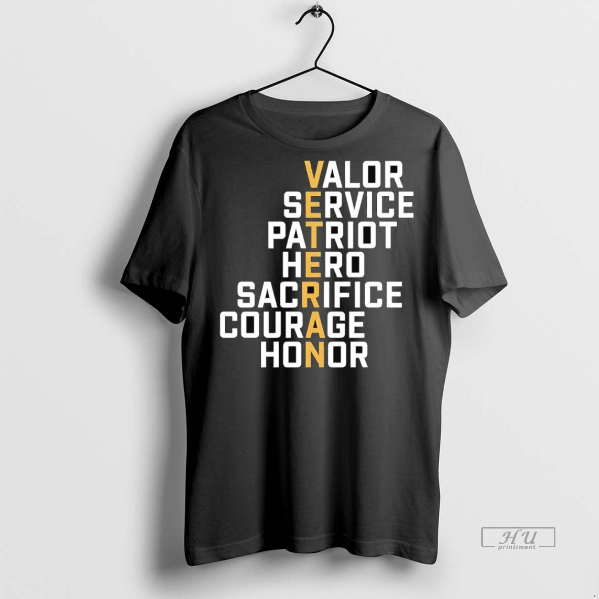 Officials Veteran Meaning Valor Service Patriot Hero - Adult & Kids T-Shirts, Sweatshirts & Hoodies apparel design preview 1