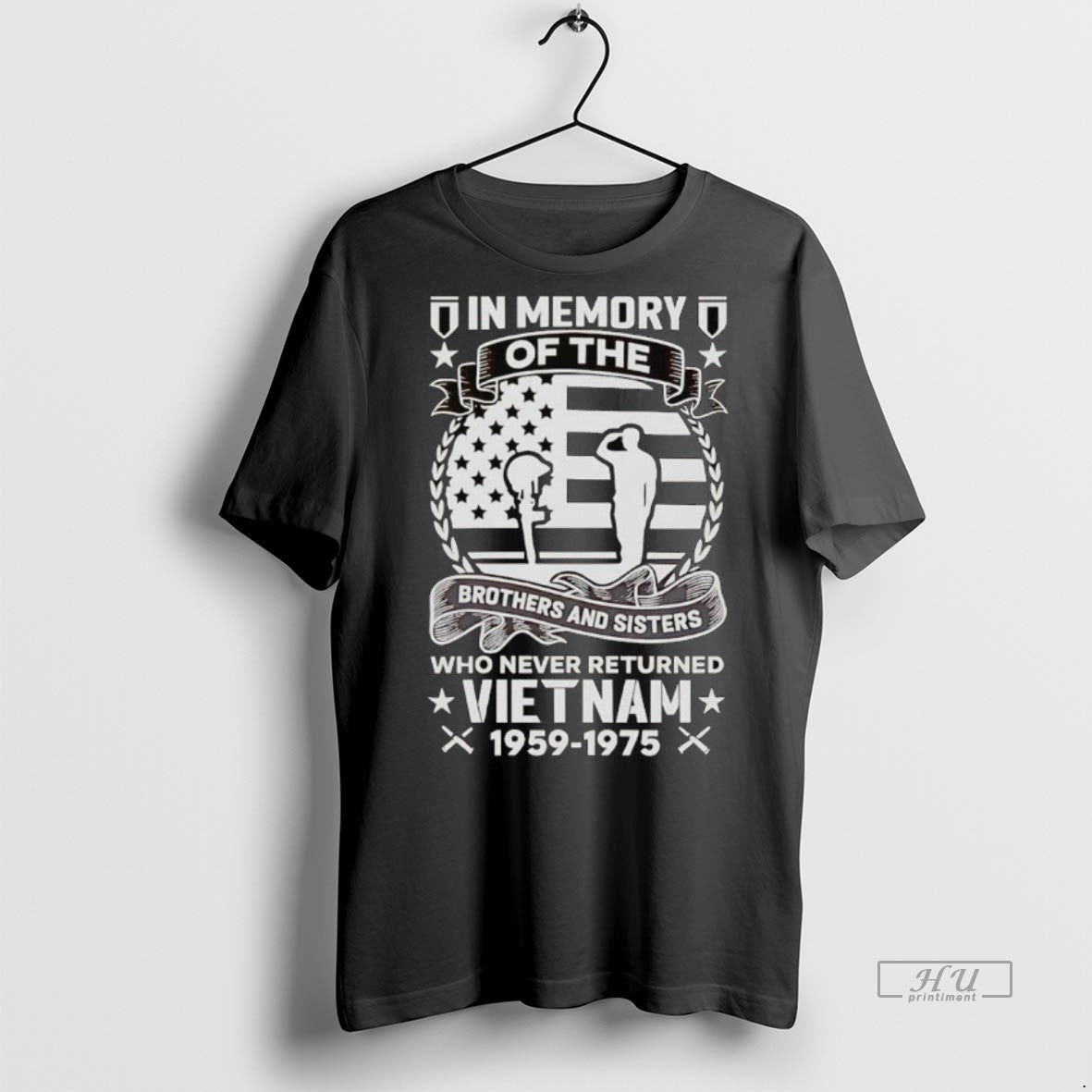 Officials Veterans Viet Nam In Memory Of The Brothers - Adult & Kids T-Shirts, Sweatshirts & Hoodies apparel design preview 1
