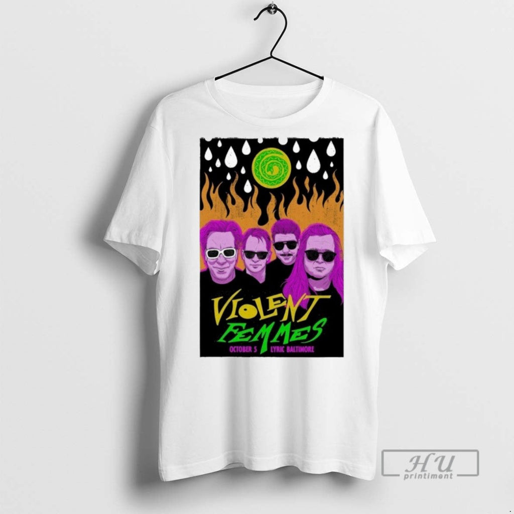 Officials Violent Femmes Oct 5 2025 Lyric Baltimore - Adult & Kids T-Shirts, Sweatshirts & Hoodies apparel design preview 1