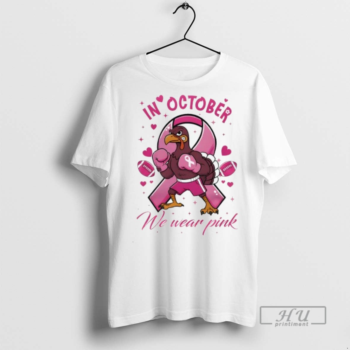 Officials Virginia Tech Hokies Tackle Cancer Win - Adult & Kids T-Shirts, Sweatshirts & Hoodies apparel design preview 1