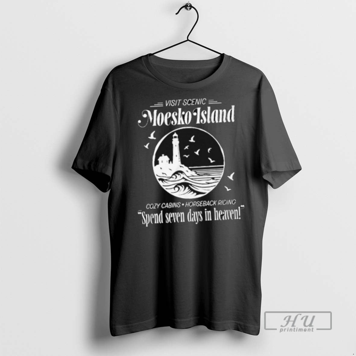 Officials Visit Scenic Moesko Island Cozy Cabins - Adult & Kids T-Shirts, Sweatshirts & Hoodies apparel design preview 1