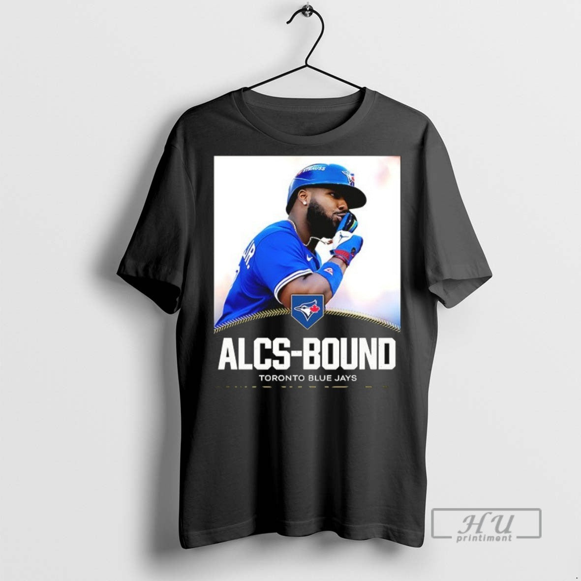 Officials Vladimir Guerrero Jr Toronto Blue Jays Alcs - Adult & Kids T-Shirts, Sweatshirts & Hoodies apparel design preview 1