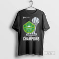 Officials Wnba Shop 2025 Champions Seattle Storm - Adult & Kids T-Shirts, Sweatshirts & Hoodies apparel design preview 1