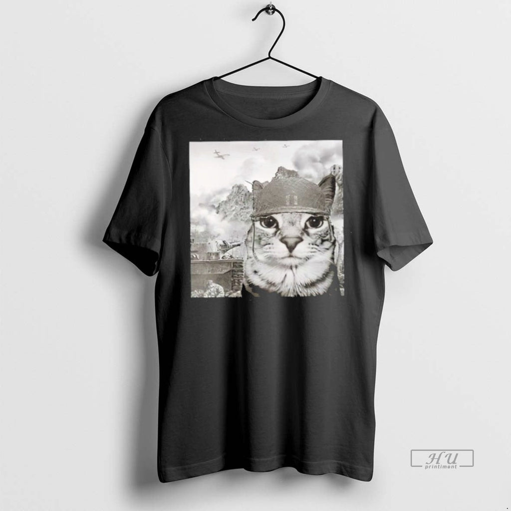 Officials War Cat In The Battlefield Sweater - Adult & Kids T-Shirts, Sweatshirts & Hoodies apparel design preview 1
