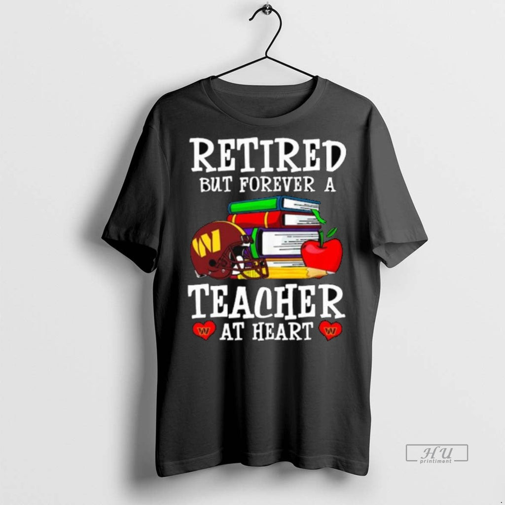 Officials Washington Commanders Retired But Forever A - Adult & Kids T-Shirts, Sweatshirts & Hoodies apparel design preview 1