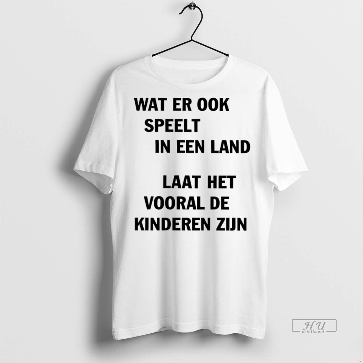 Officials Wat Er Ook Speelt In Een Land Laat Het - Adult & Kids T-Shirts, Sweatshirts & Hoodies apparel design preview 1