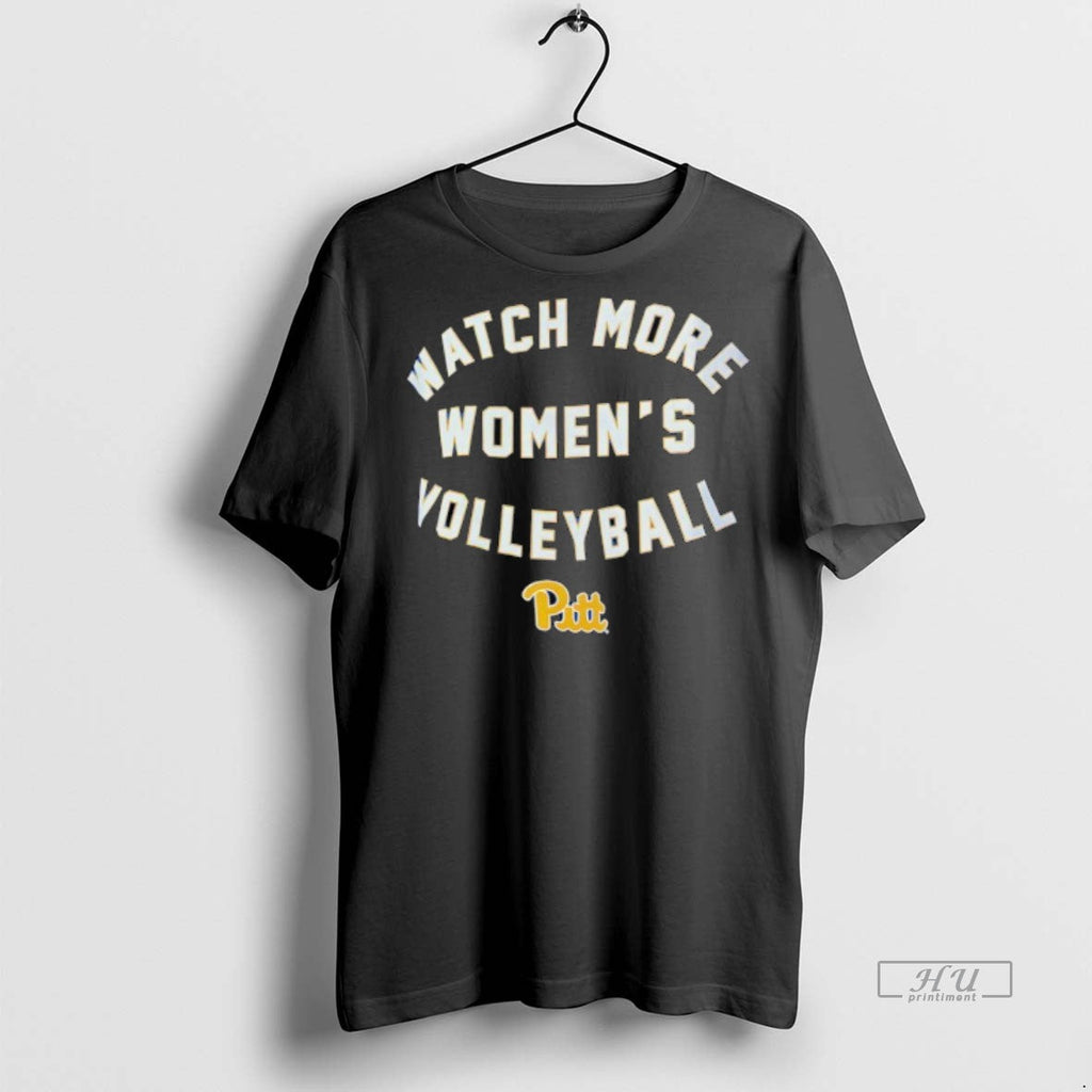 Officials Watch More Womens Volleyball Pitt Panthers - Adult & Kids T-Shirts, Sweatshirts & Hoodies apparel design preview 1