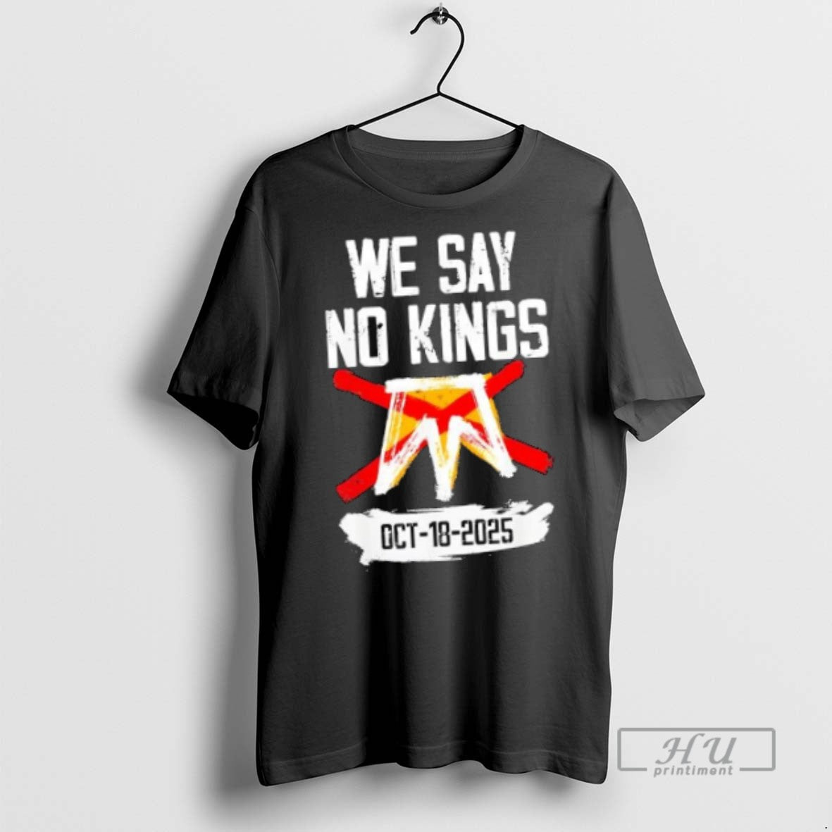 Officials We Say No Kings Day Protest October 18th - Adult & Kids T-Shirts, Sweatshirts & Hoodies apparel design preview 1