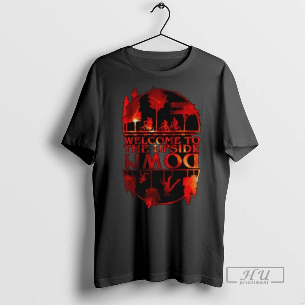Officials Welcome To The Upside Down Silhouette - Adult & Kids T-Shirts, Sweatshirts & Hoodies apparel design preview 1