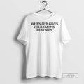 Officials When Life Gives You Lemons Beat Men Ceramic - Adult & Kids T-Shirts, Sweatshirts & Hoodies apparel design preview 1