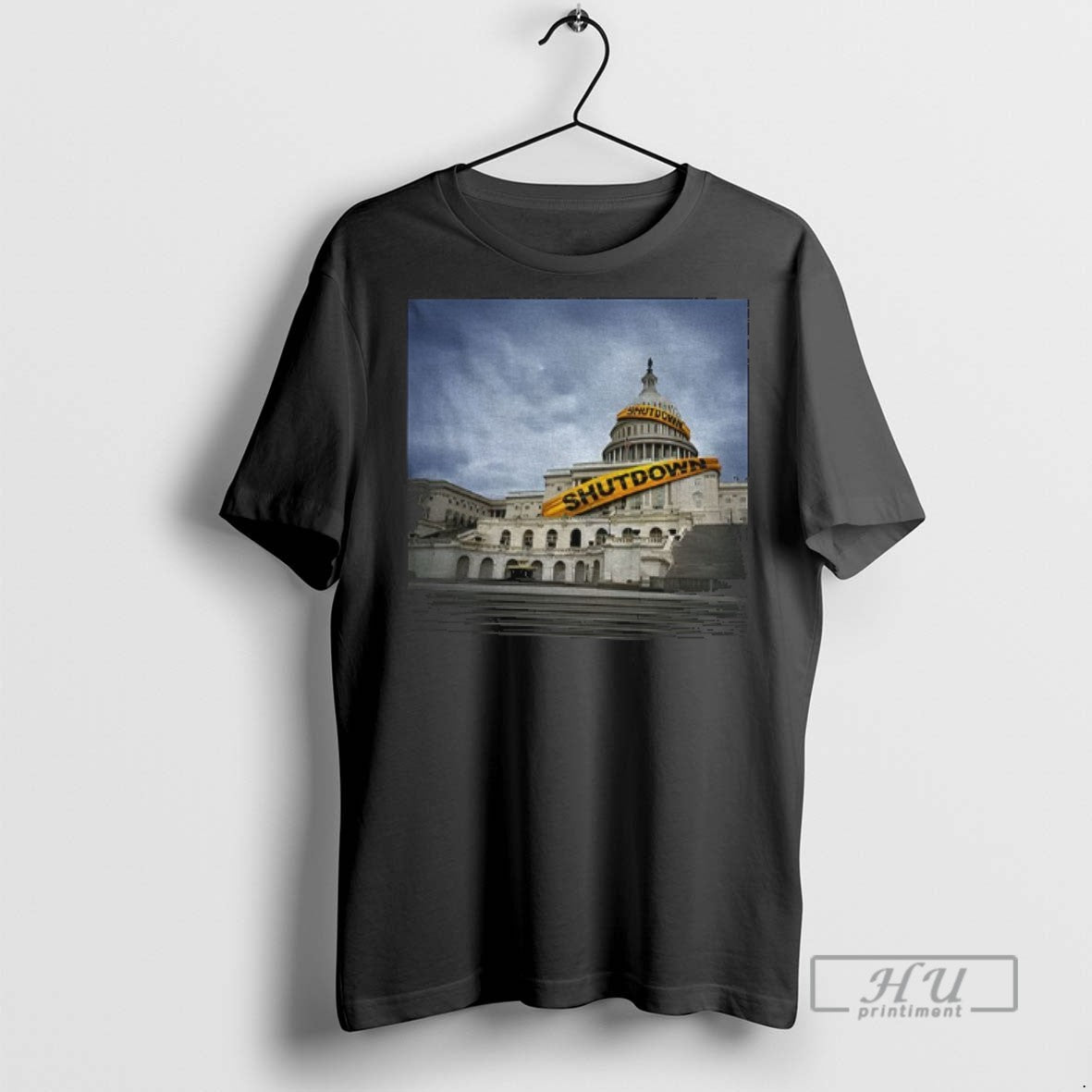 Officials White House Government Shutdown Funny - Adult & Kids T-Shirts, Sweatshirts & Hoodies apparel design preview 1