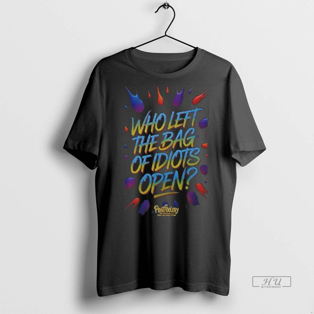 Officials Who Left The Bag Of Idiots Open Art Sweater - Adult & Kids T-Shirts, Sweatshirts & Hoodies apparel design preview 1