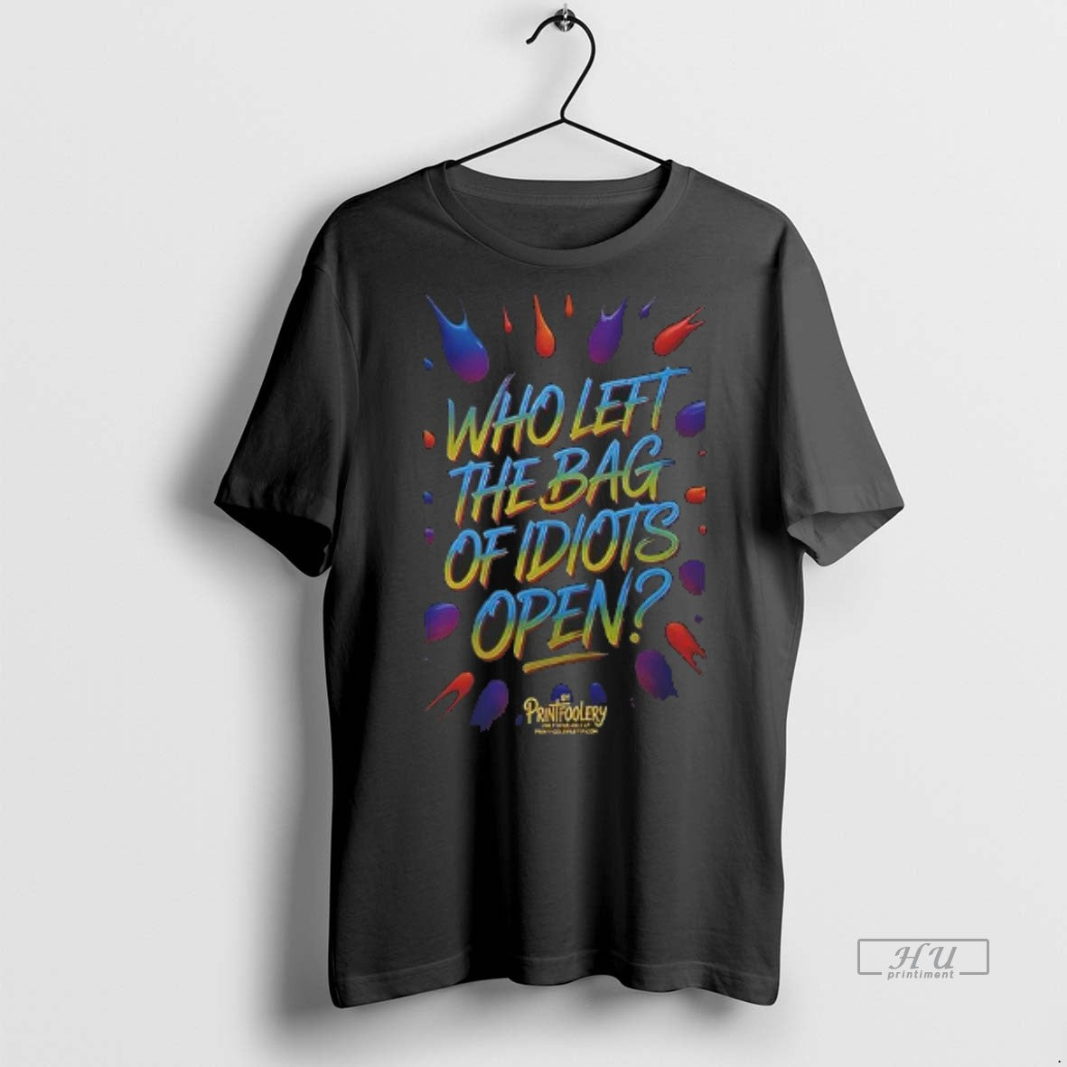 Officials Who Left The Bag Of Idiots Open Art Sweater - Adult & Kids T-Shirts, Sweatshirts & Hoodies apparel design preview 1
