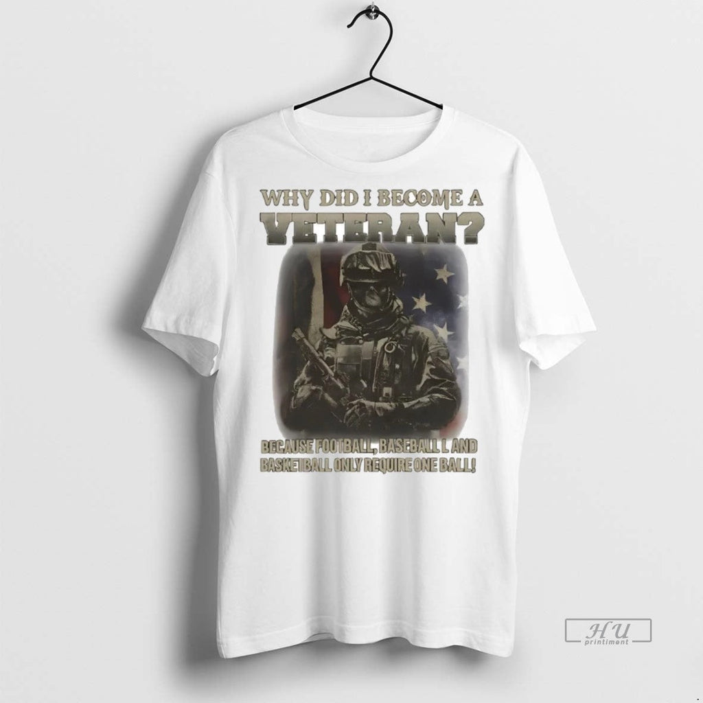 Officials Why Did I Become A Veteran Because Football - Adult & Kids T-Shirts, Sweatshirts & Hoodies apparel design preview 1