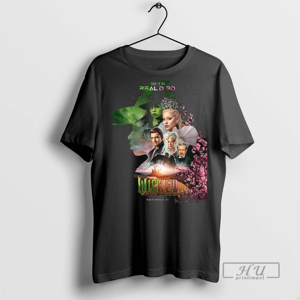 Officials Wicked For Good Movie Halloween Ceramic And - Adult & Kids T-Shirts, Sweatshirts & Hoodies apparel design preview 1