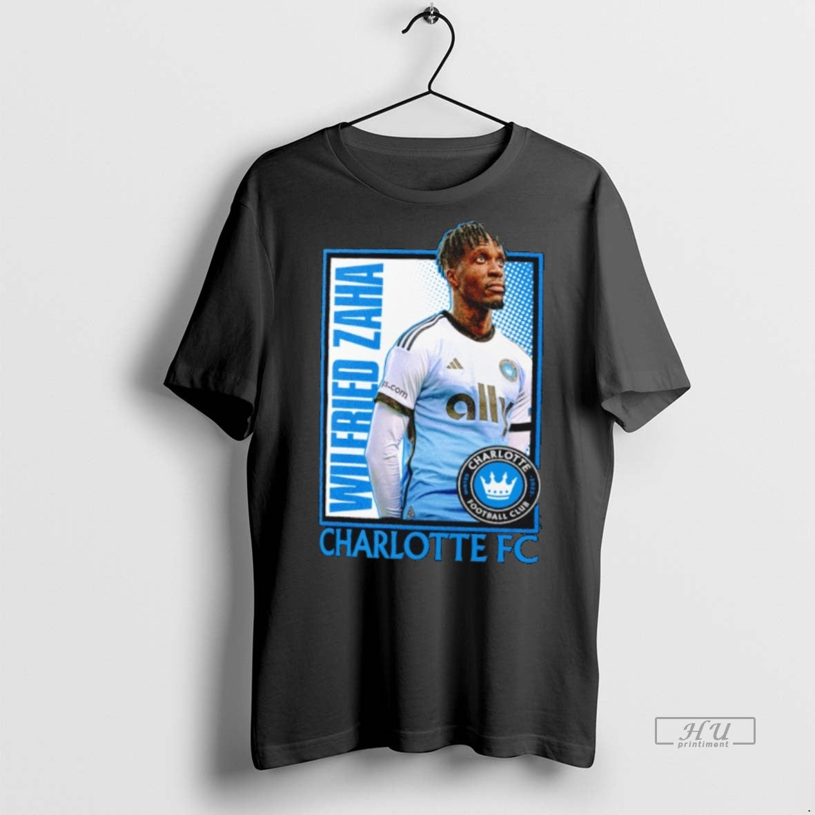 Officials Wilfried Zaha Charlotte Fc Player Program - Adult & Kids T-Shirts, Sweatshirts & Hoodies apparel design preview 1