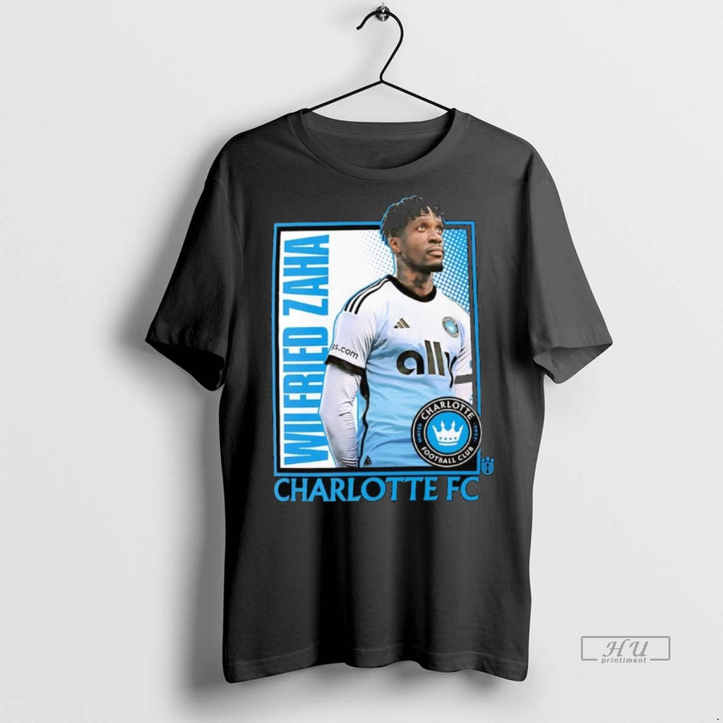 Officials Wilfried Zaha Portrait Charlotte Fc Player - Adult & Kids T-Shirts, Sweatshirts & Hoodies apparel design preview 1