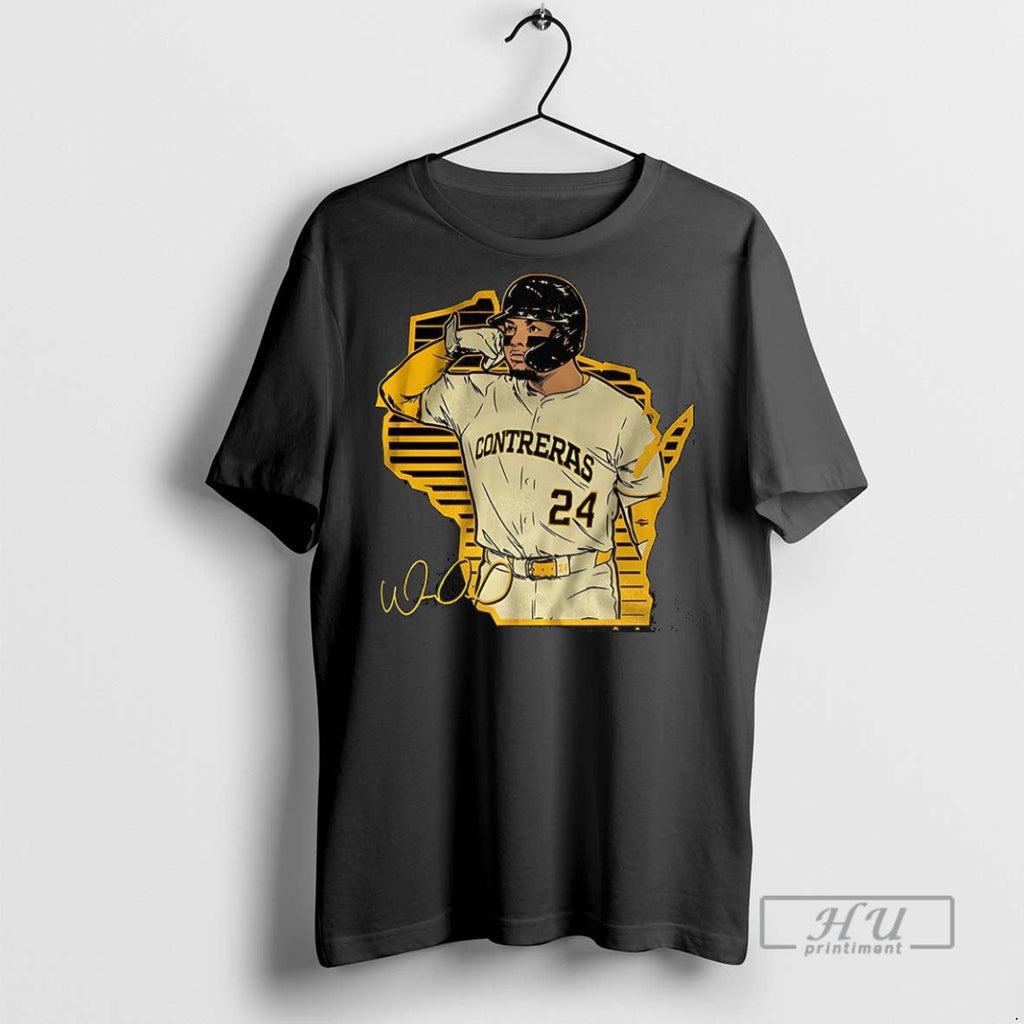 Officials William Contreras Milwaukee Brewers - Adult & Kids T-Shirts, Sweatshirts & Hoodies apparel design preview 1