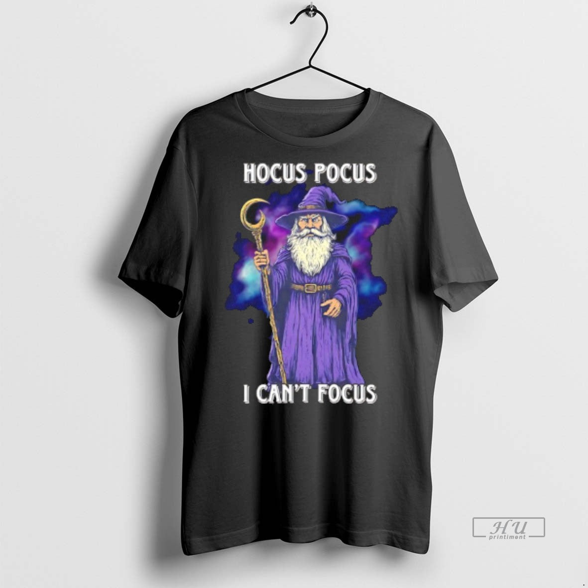 Officials Wizard Hocus Pocus I Cant Focus Sweater - Adult & Kids T-Shirts, Sweatshirts & Hoodies apparel design preview 1