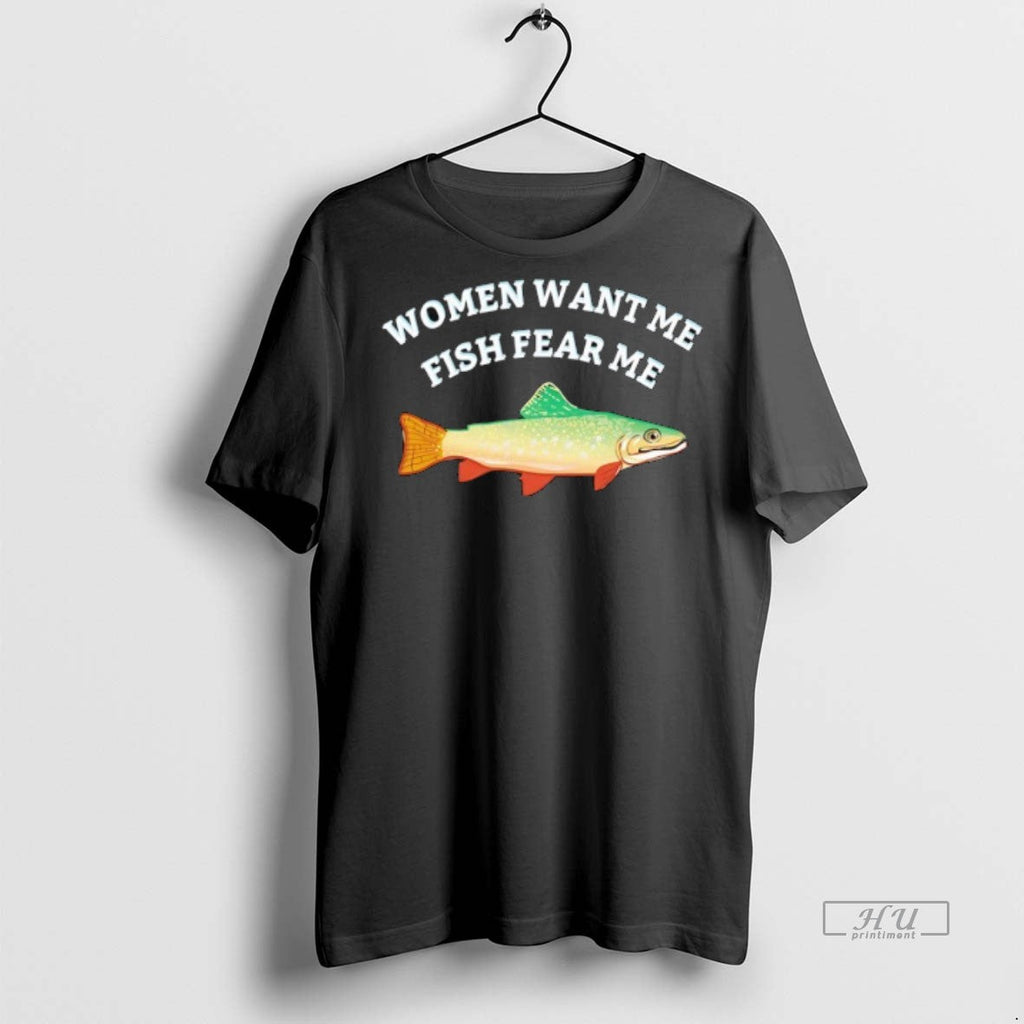 Officials Women Want Me Fish Fear Sweater - Adult & Kids T-Shirts, Sweatshirts & Hoodies apparel design preview 1