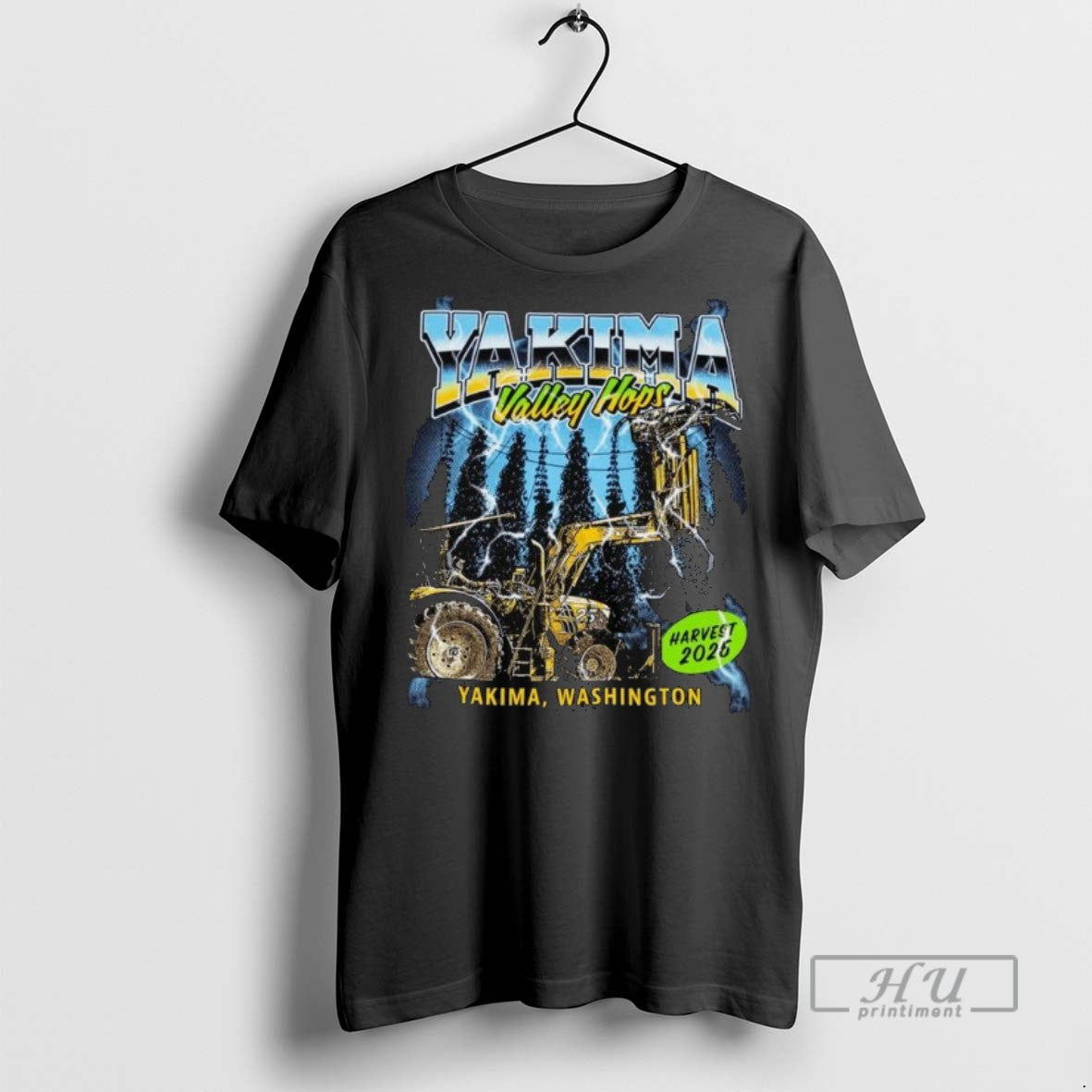 Officials Yakima Valley Hops Harvest 2025 Long Sleve - Adult & Kids T-Shirts, Sweatshirts & Hoodies apparel design preview 1