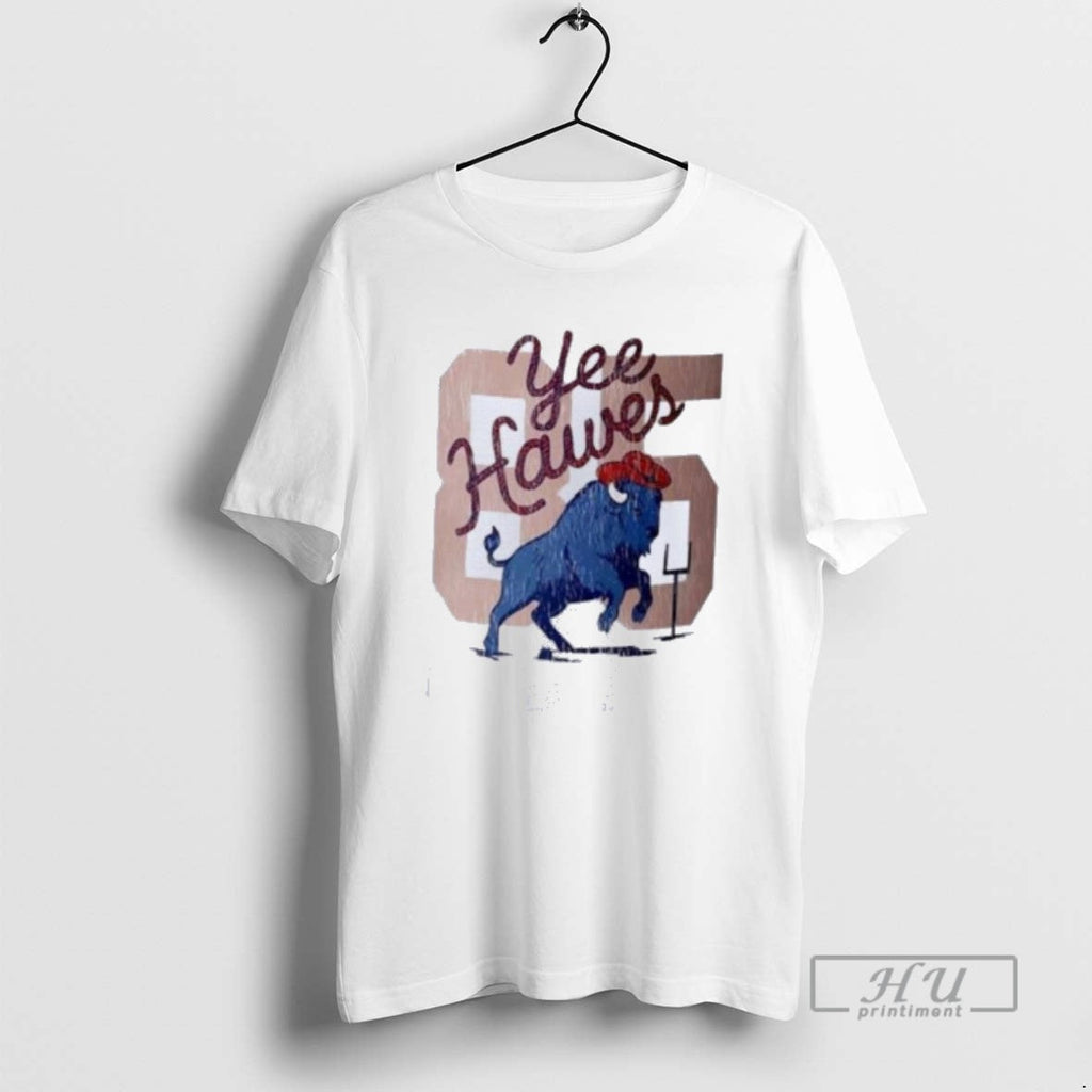 Officials Yee Hawes 85 Buffalo Mascot - Adult & Kids T-Shirts, Sweatshirts & Hoodies apparel design preview 1
