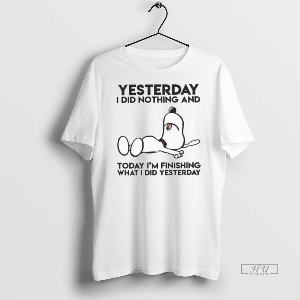 Officials Yesterday I Did Nothing And Today Im - Adult & Kids T-Shirts, Sweatshirts & Hoodies apparel design preview 1