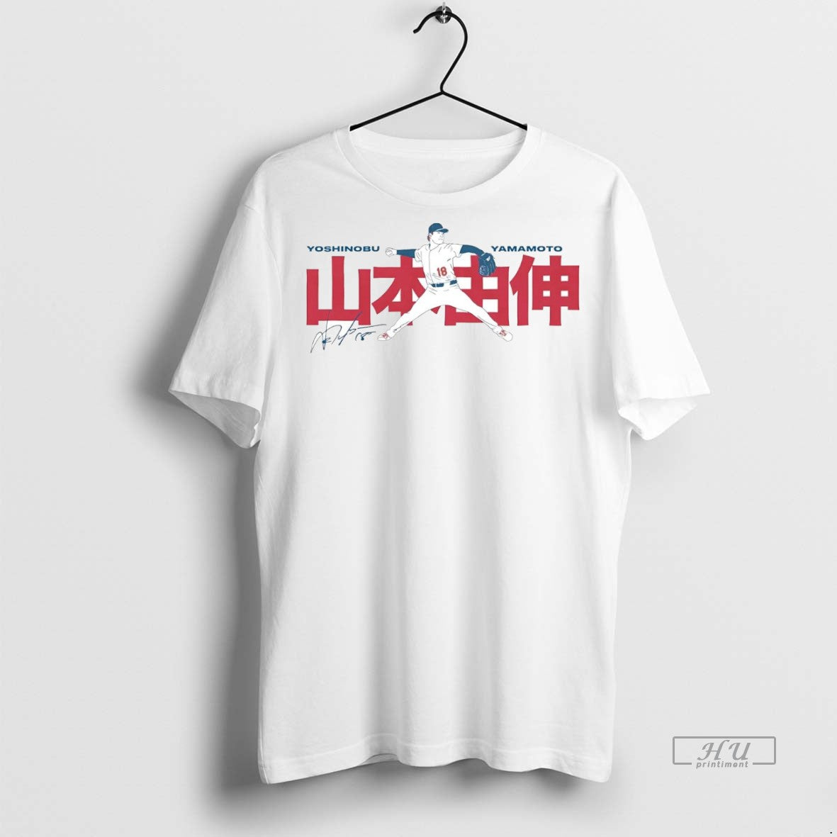 Officials Yoshinobu Yamamoto Japanese Signature - Adult & Kids T-Shirts, Sweatshirts & Hoodies apparel design preview 1