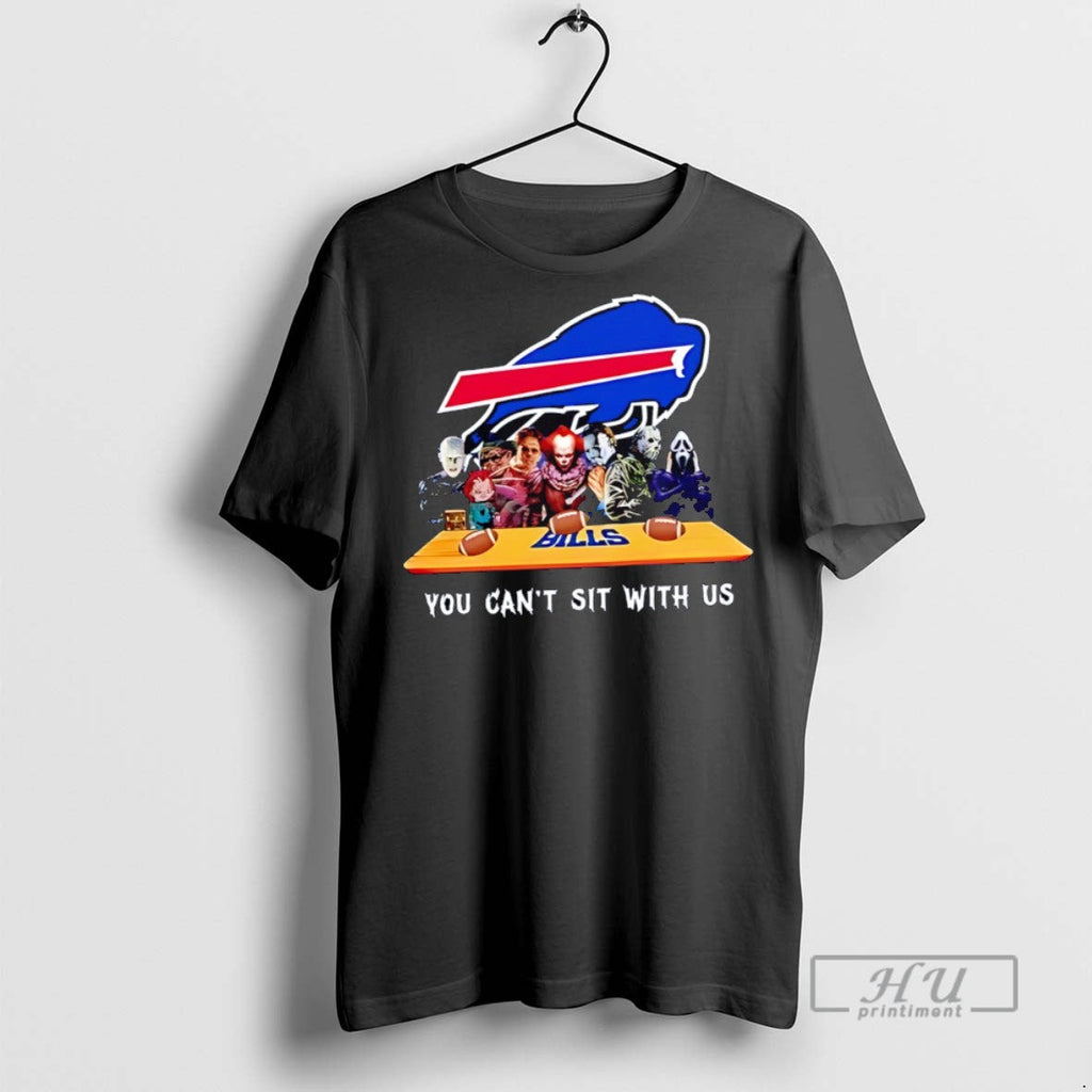 Officials You Cant Sit With Us Bills Football Horror - Adult & Kids T-Shirts, Sweatshirts & Hoodies apparel design preview 1
