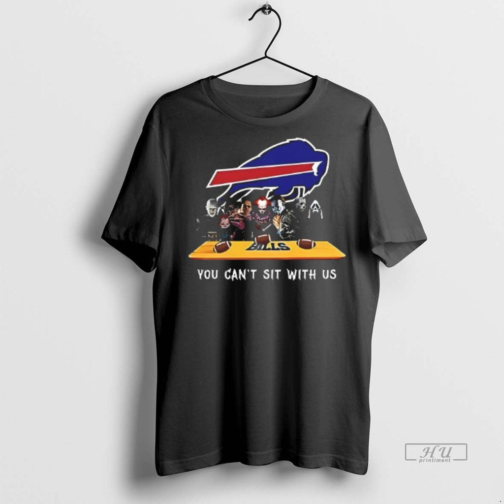 Officials You Cant Sit With Us Bills Football Horror - Adult & Kids T-Shirts, Sweatshirts & Hoodies apparel design preview 1