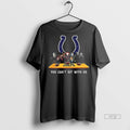 Officials You Cant Sit With Us Colts Football Horror - Adult & Kids T-Shirts, Sweatshirts & Hoodies apparel design preview 1