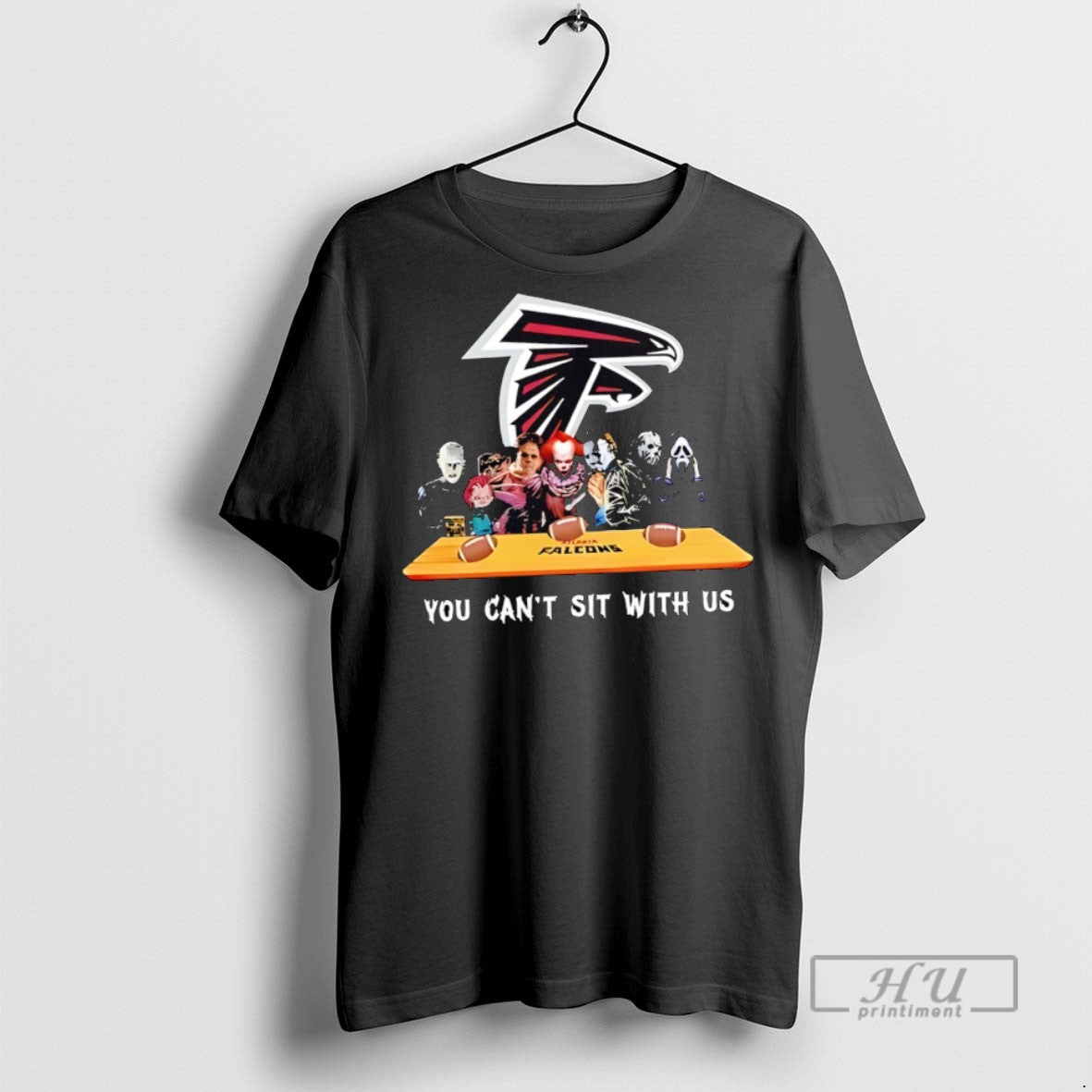 Officials You Cant Sit With Us Falcons Football - Adult & Kids T-Shirts, Sweatshirts & Hoodies apparel design preview 1