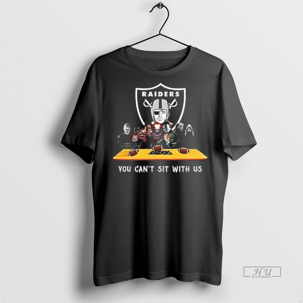 Officials You Cant Sit With Us Raiders Football - Adult & Kids T-Shirts, Sweatshirts & Hoodies apparel design preview 1