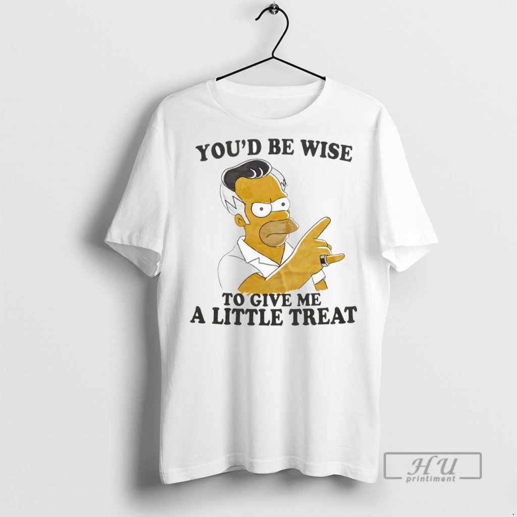 Officials Youd Be Wise To Give Me A Little Treat - Adult & Kids T-Shirts, Sweatshirts & Hoodies apparel design preview 1