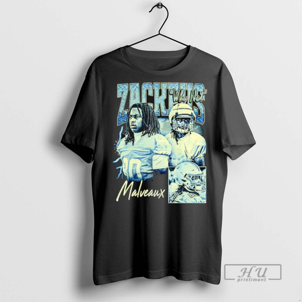 Officials Zackeus Malveaux Why Not Graphic Vintage - Adult & Kids T-Shirts, Sweatshirts & Hoodies apparel design preview 1