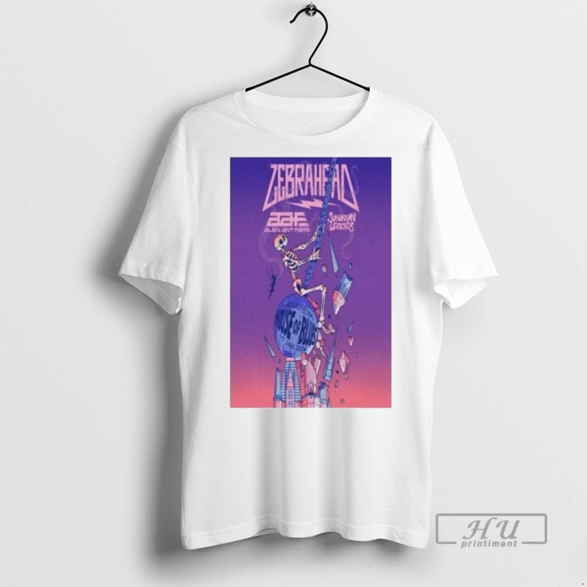 Officials Zebrahead Jan 17 2026 House Of Blues - Adult & Kids T-Shirts, Sweatshirts & Hoodies apparel design preview 1