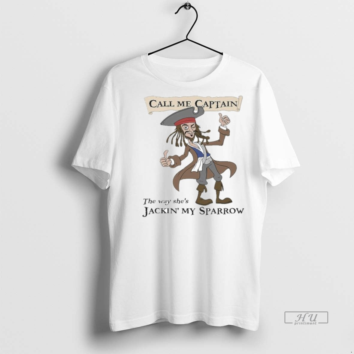 Officials Call Me Captain The Way Shes Jackin My - Adult & Kids T-Shirts, Sweatshirts & Hoodies apparel design preview 1