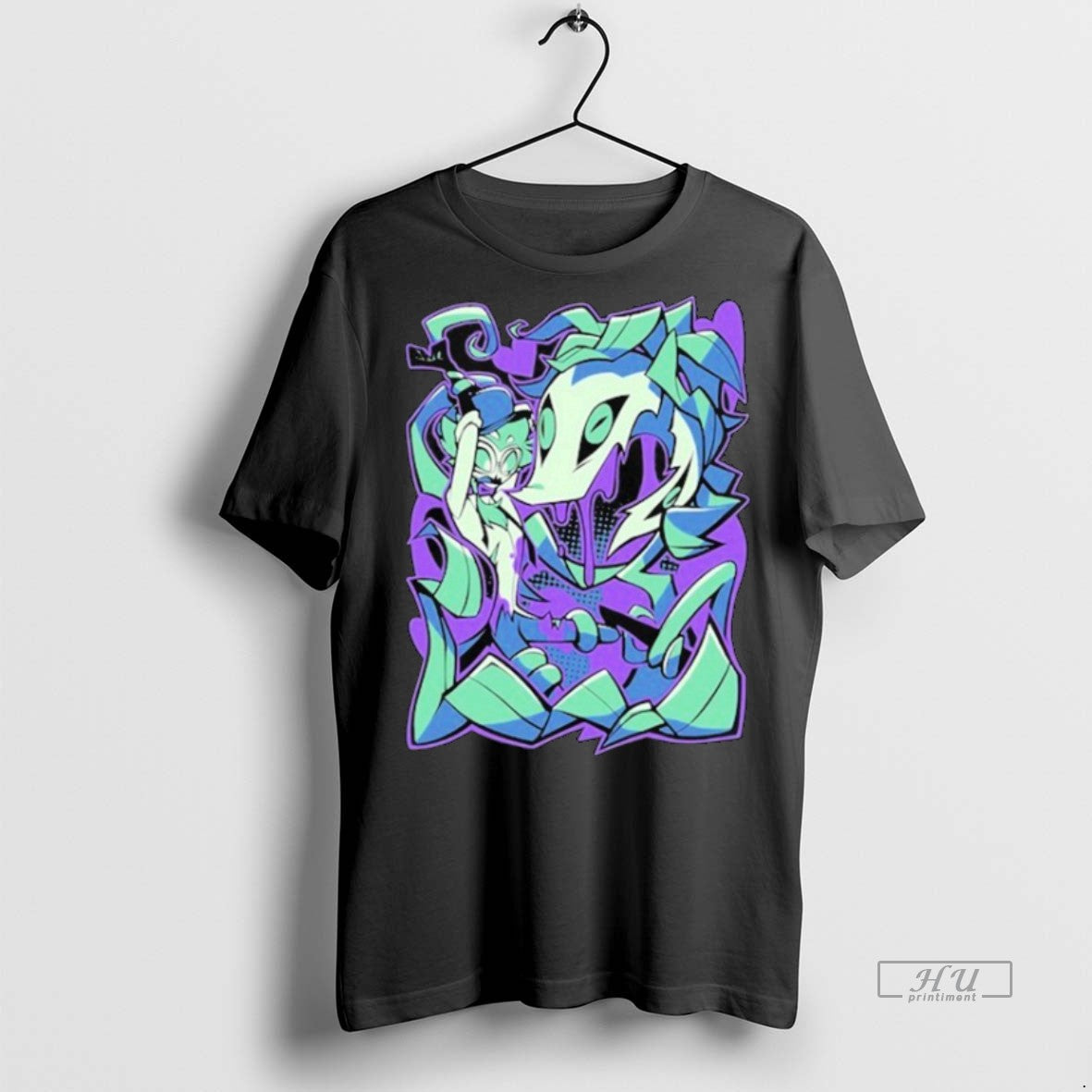 Officials Helluva Boss Stolas Halloween Slasher Shark - Adult & Kids T-Shirts, Sweatshirts & Hoodies apparel design preview 1