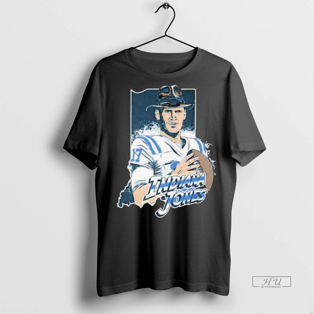 Officials Indiana Football Daniel Jones Sweater - Adult & Kids T-Shirts, Sweatshirts & Hoodies apparel design preview 1