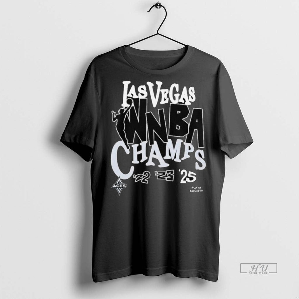 Officials Las Vegas Aces Playa Society 2025 Wnba - Adult & Kids T-Shirts, Sweatshirts & Hoodies apparel design preview 1