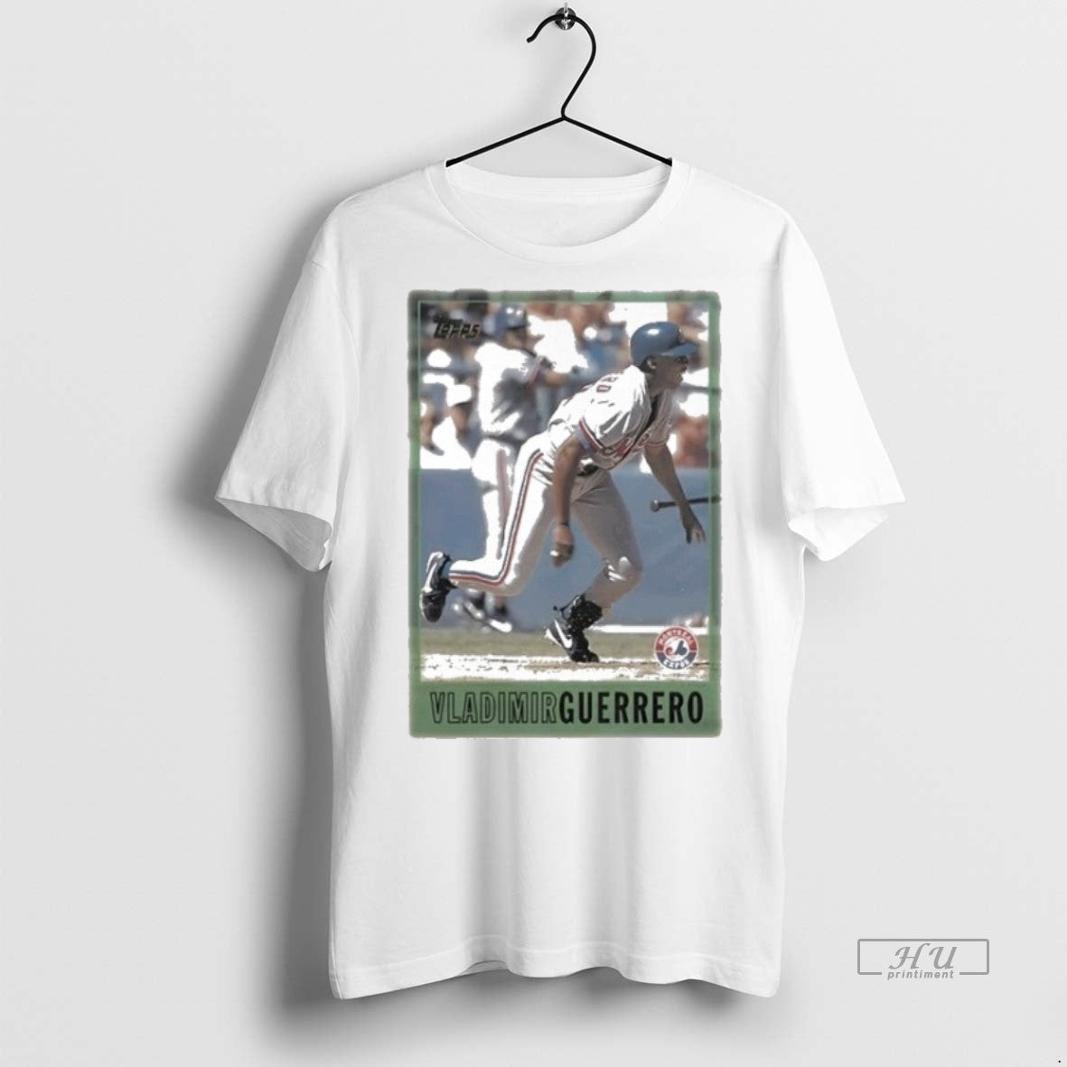 Officials Montreal Expos Vladimir Guerrero Baseball - Adult & Kids T-Shirts, Sweatshirts & Hoodies apparel design preview 1