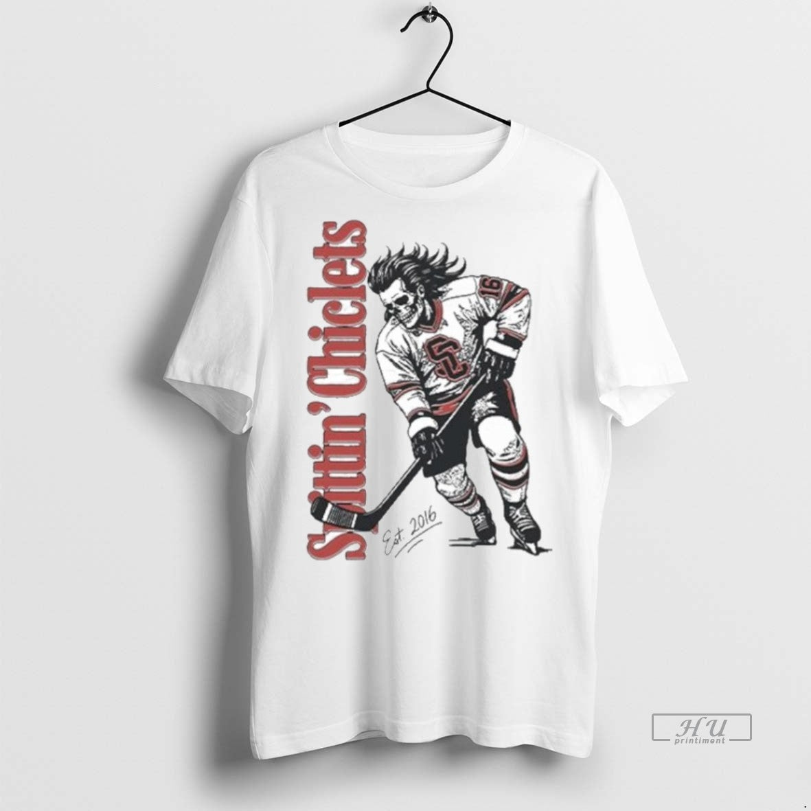 Officials Spittin Chiclets Skullet Vertical Sweater - Adult & Kids T-Shirts, Sweatshirts & Hoodies apparel design preview 1