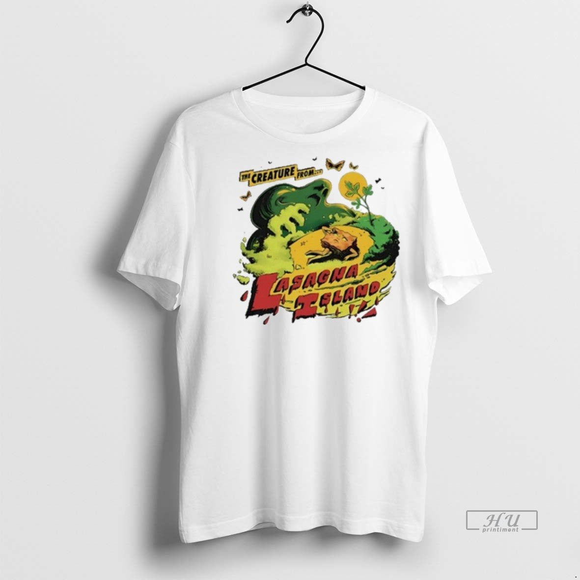 Officials The Creature From Lasagna Island Of Month - Adult & Kids T-Shirts, Sweatshirts & Hoodies apparel design preview 1